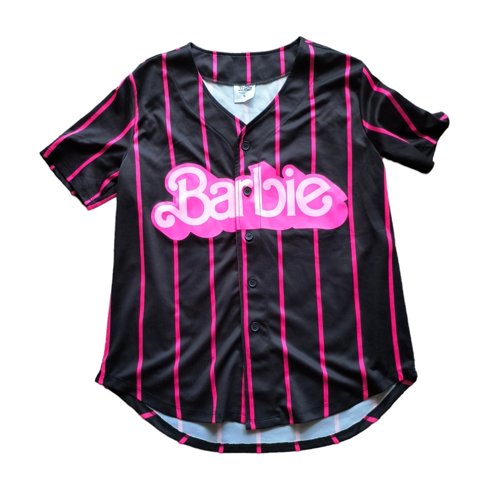 Barbie Jersey Baseball Jersey Women's Small